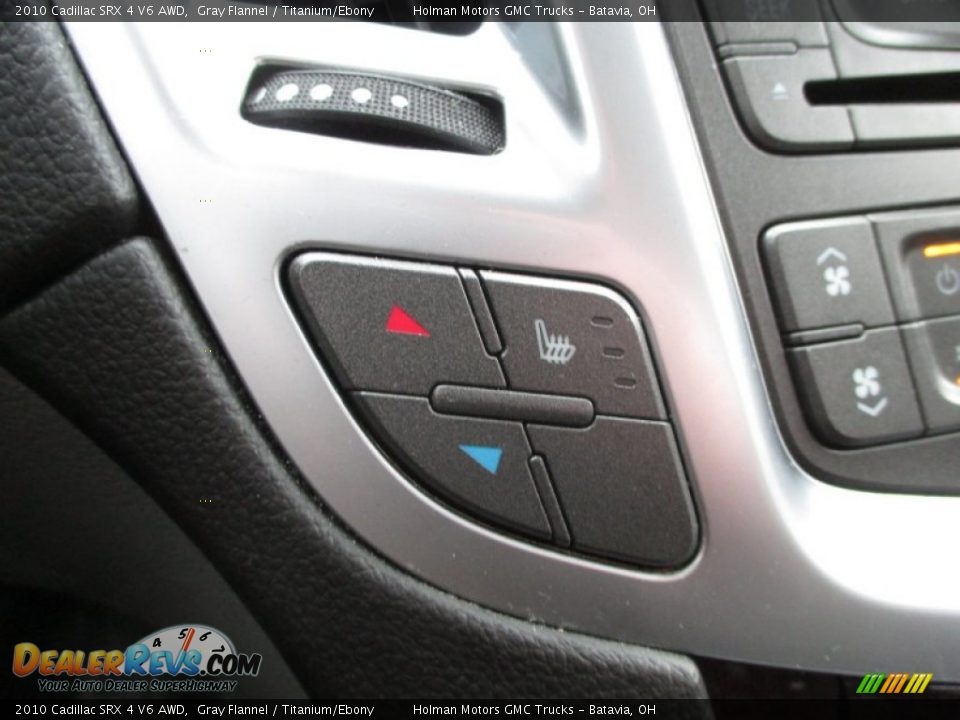 2010 Cadillac SRX 4 V6 AWD Gray Flannel / Titanium/Ebony Photo #11