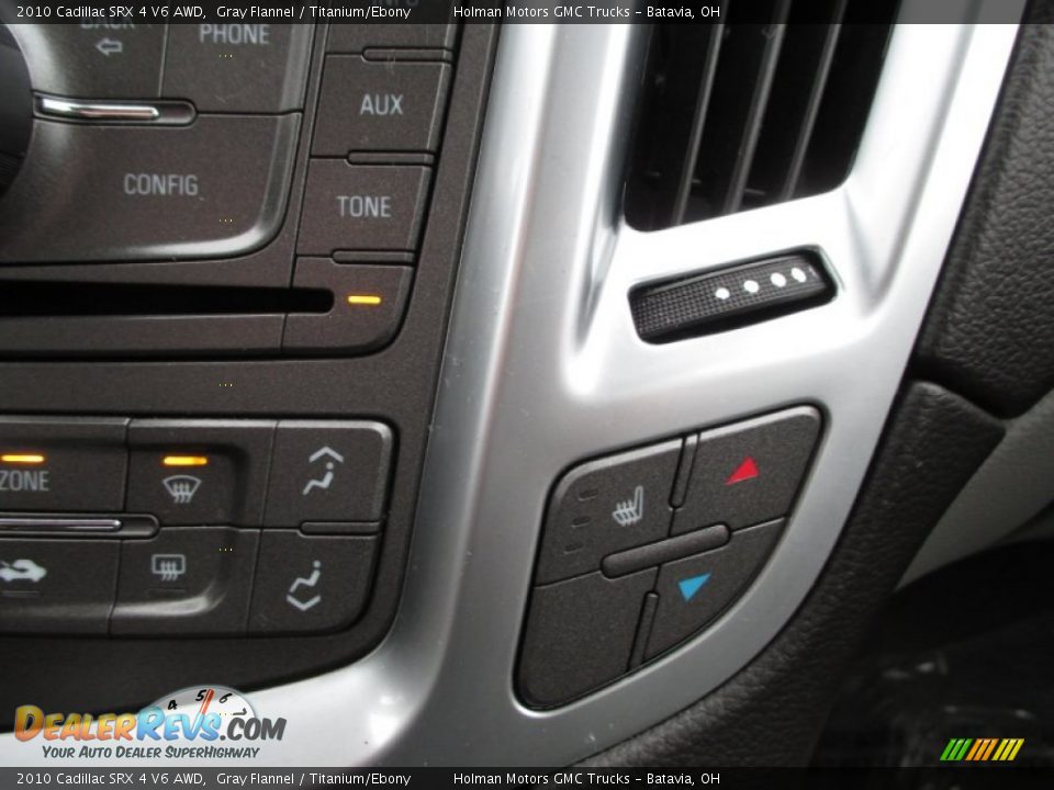 2010 Cadillac SRX 4 V6 AWD Gray Flannel / Titanium/Ebony Photo #12