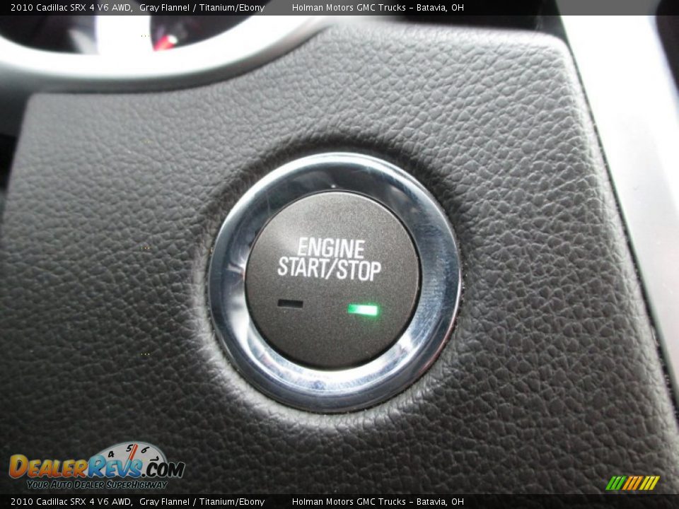 2010 Cadillac SRX 4 V6 AWD Gray Flannel / Titanium/Ebony Photo #13