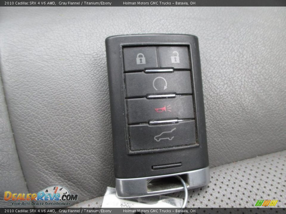 2010 Cadillac SRX 4 V6 AWD Gray Flannel / Titanium/Ebony Photo #14