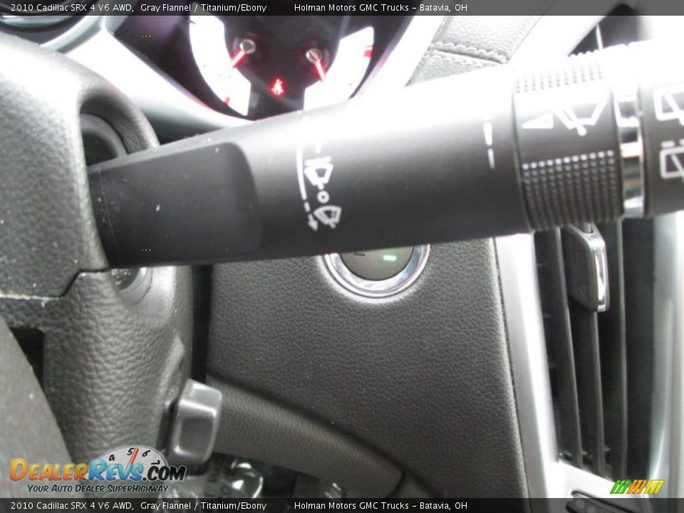2010 Cadillac SRX 4 V6 AWD Gray Flannel / Titanium/Ebony Photo #16