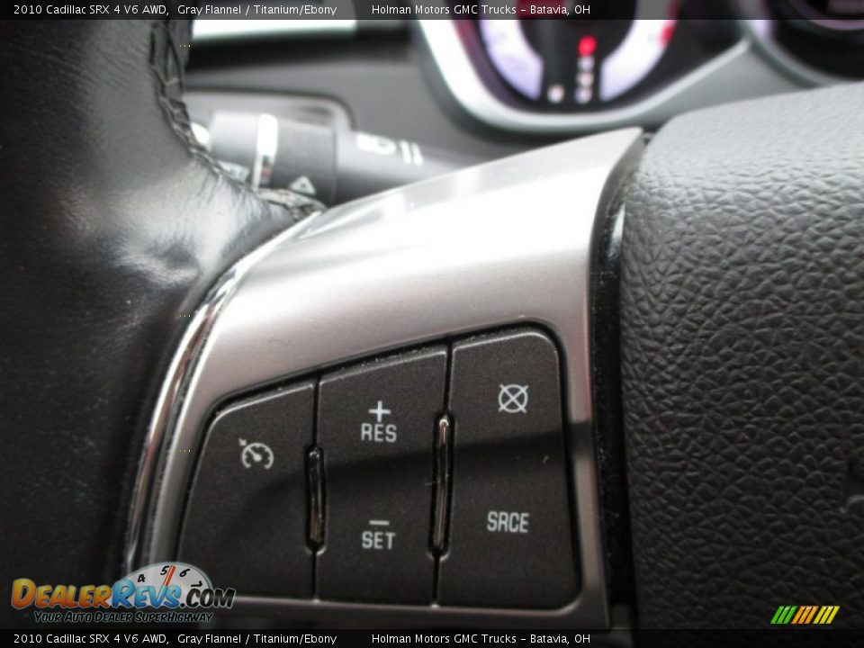 2010 Cadillac SRX 4 V6 AWD Gray Flannel / Titanium/Ebony Photo #18