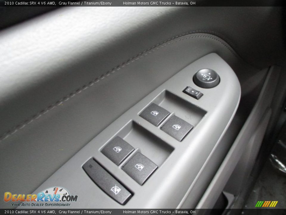 2010 Cadillac SRX 4 V6 AWD Gray Flannel / Titanium/Ebony Photo #21