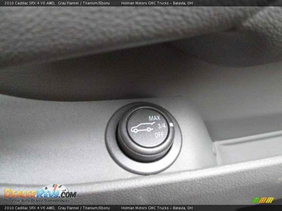 2010 Cadillac SRX 4 V6 AWD Gray Flannel / Titanium/Ebony Photo #22