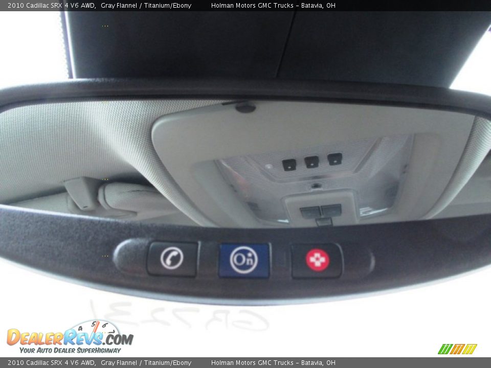 2010 Cadillac SRX 4 V6 AWD Gray Flannel / Titanium/Ebony Photo #23