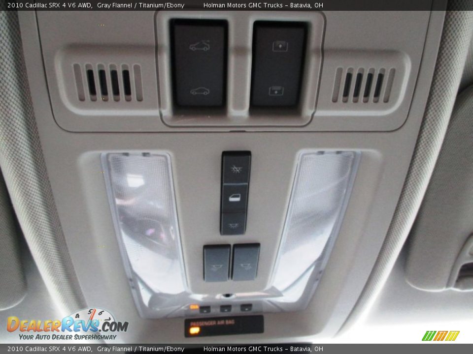 2010 Cadillac SRX 4 V6 AWD Gray Flannel / Titanium/Ebony Photo #24