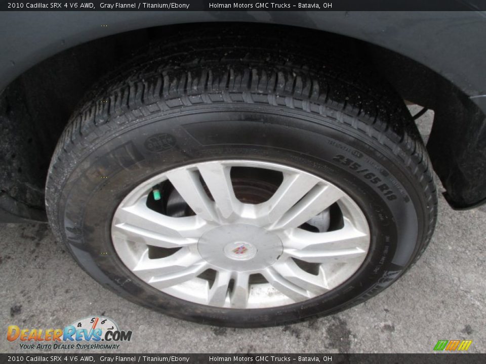 2010 Cadillac SRX 4 V6 AWD Gray Flannel / Titanium/Ebony Photo #28