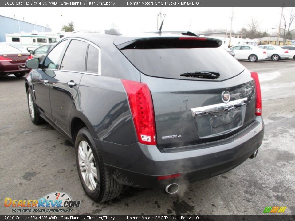 2010 Cadillac SRX 4 V6 AWD Gray Flannel / Titanium/Ebony Photo #29