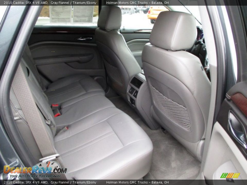 2010 Cadillac SRX 4 V6 AWD Gray Flannel / Titanium/Ebony Photo #35