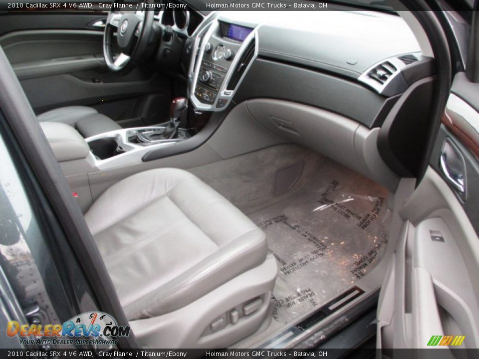 2010 Cadillac SRX 4 V6 AWD Gray Flannel / Titanium/Ebony Photo #36