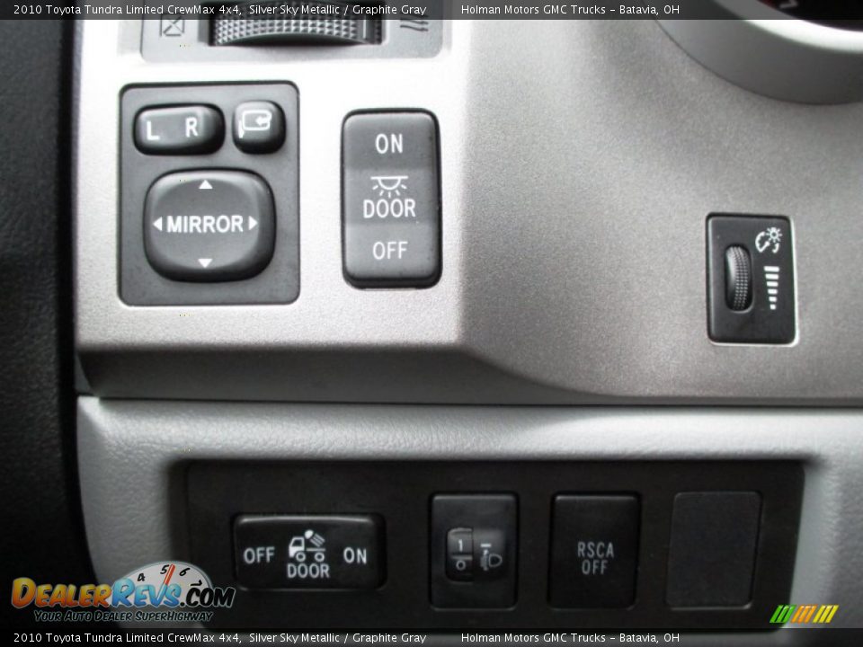 2010 Toyota Tundra Limited CrewMax 4x4 Silver Sky Metallic / Graphite Gray Photo #22