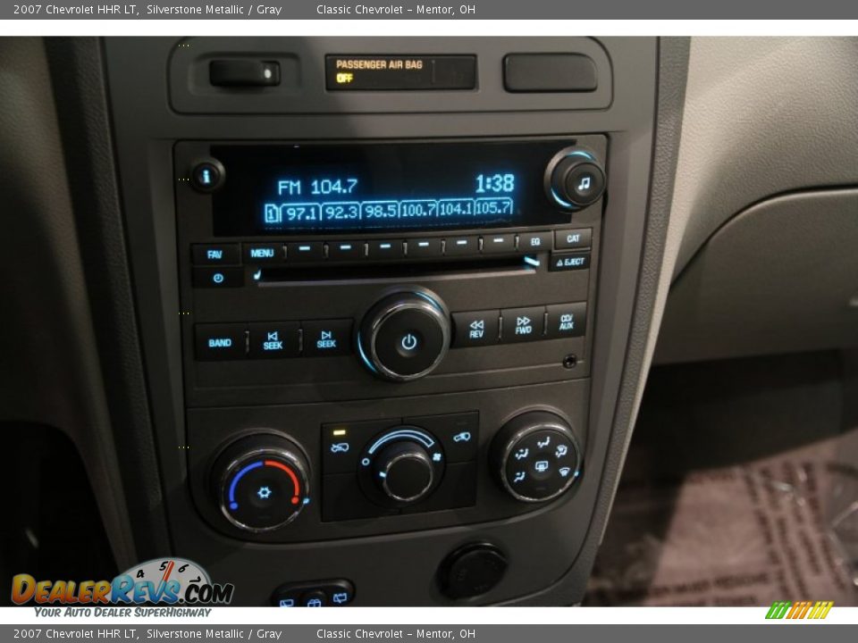 2007 Chevrolet HHR LT Silverstone Metallic / Gray Photo #9