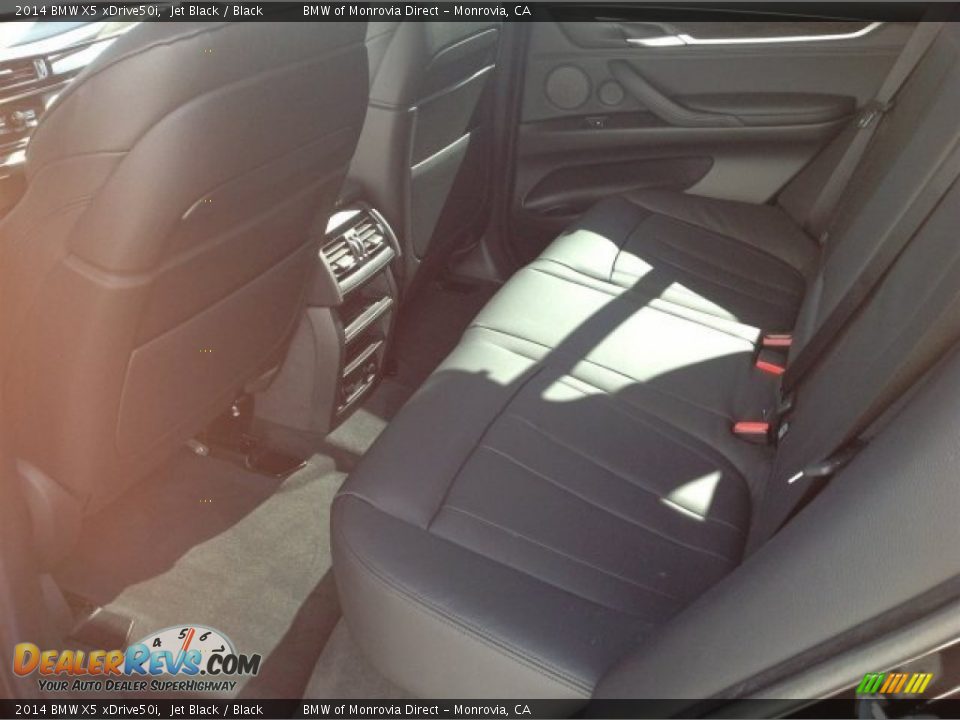 2014 BMW X5 xDrive50i Jet Black / Black Photo #5