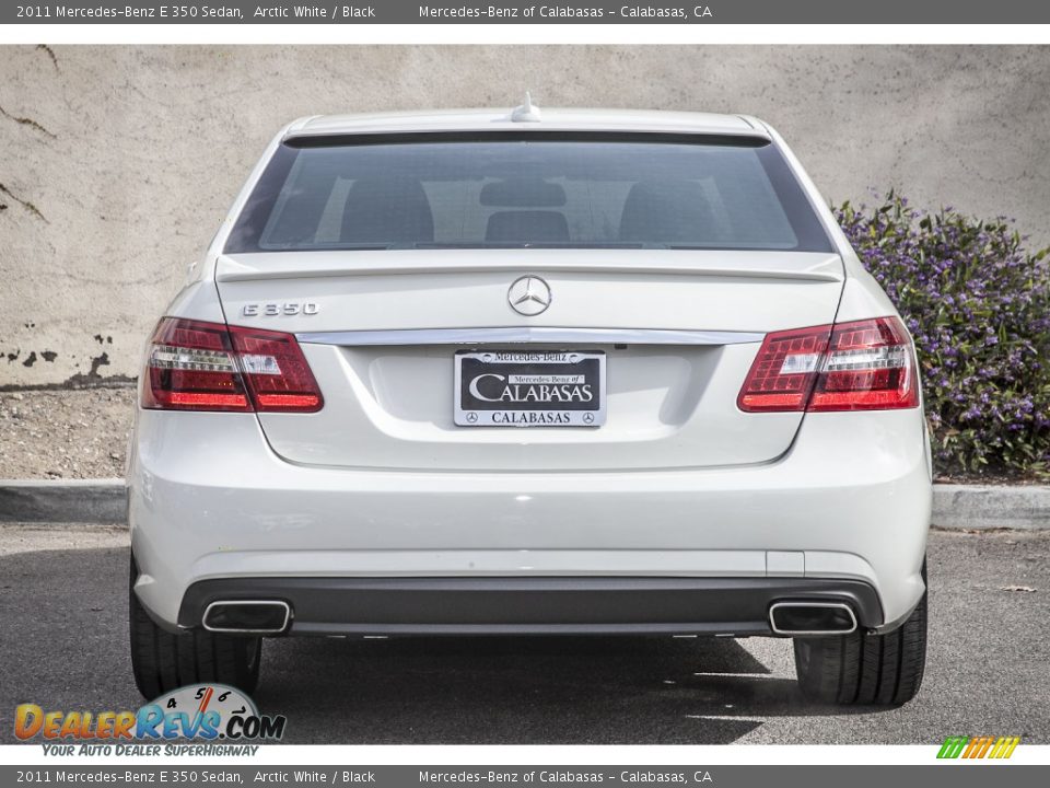 2011 Mercedes-Benz E 350 Sedan Arctic White / Black Photo #3