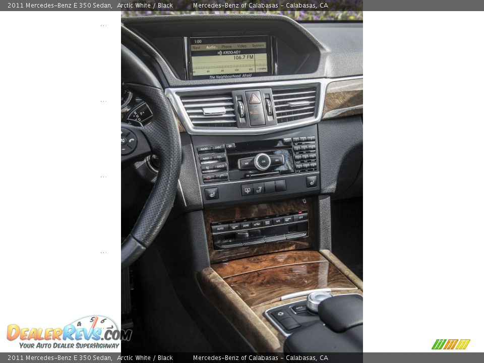 2011 Mercedes-Benz E 350 Sedan Arctic White / Black Photo #5