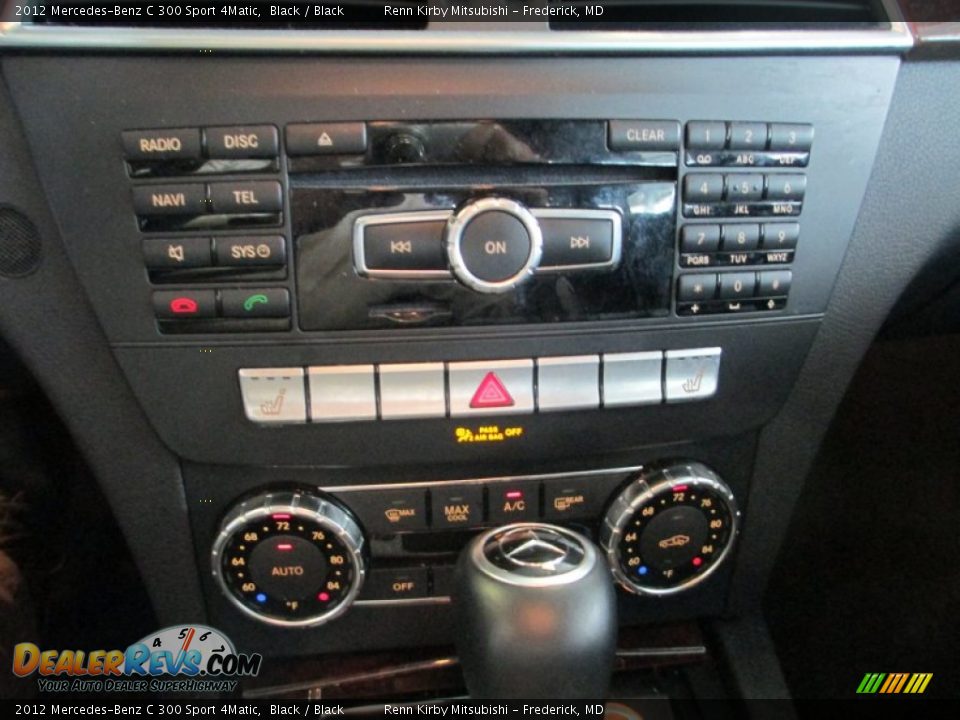 2012 Mercedes-Benz C 300 Sport 4Matic Black / Black Photo #18