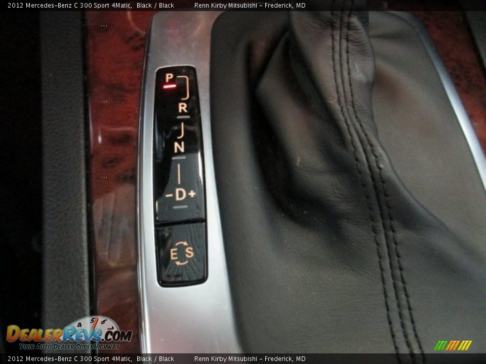 2012 Mercedes-Benz C 300 Sport 4Matic Black / Black Photo #19