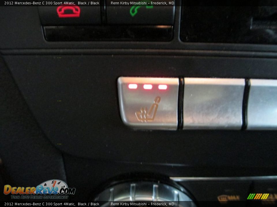 2012 Mercedes-Benz C 300 Sport 4Matic Black / Black Photo #22
