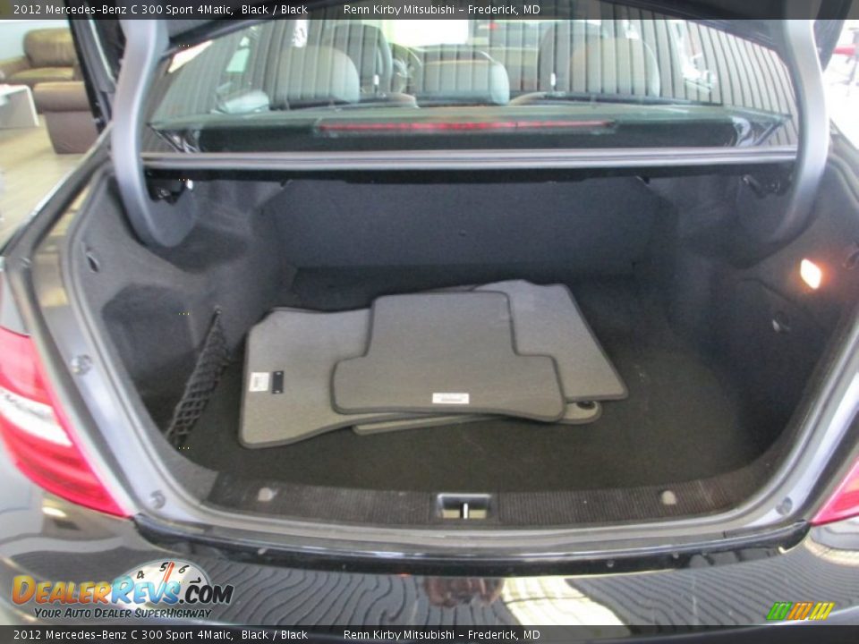 2012 Mercedes-Benz C 300 Sport 4Matic Black / Black Photo #27