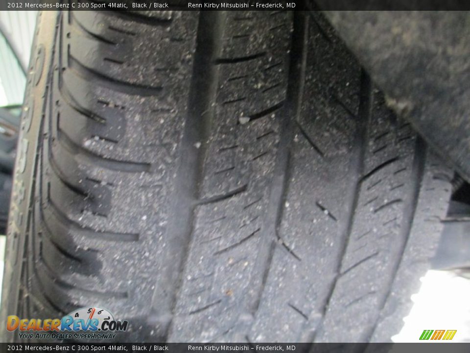 2012 Mercedes-Benz C 300 Sport 4Matic Black / Black Photo #29