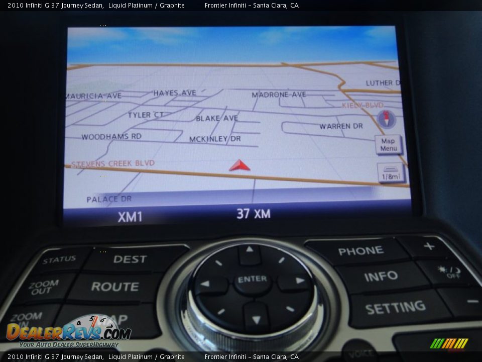 2010 Infiniti G 37 Journey Sedan Liquid Platinum / Graphite Photo #4