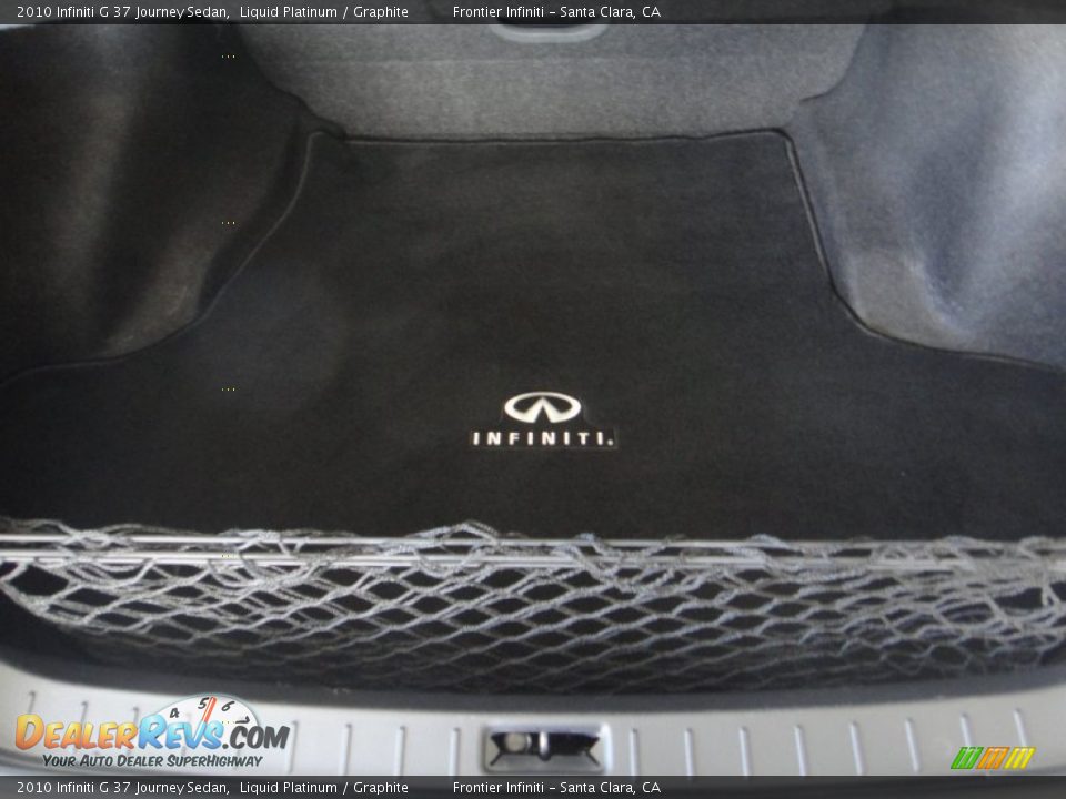2010 Infiniti G 37 Journey Sedan Liquid Platinum / Graphite Photo #21