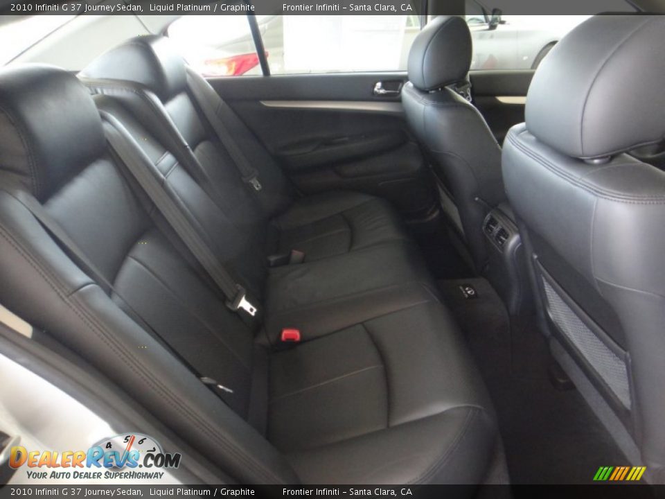 2010 Infiniti G 37 Journey Sedan Liquid Platinum / Graphite Photo #24