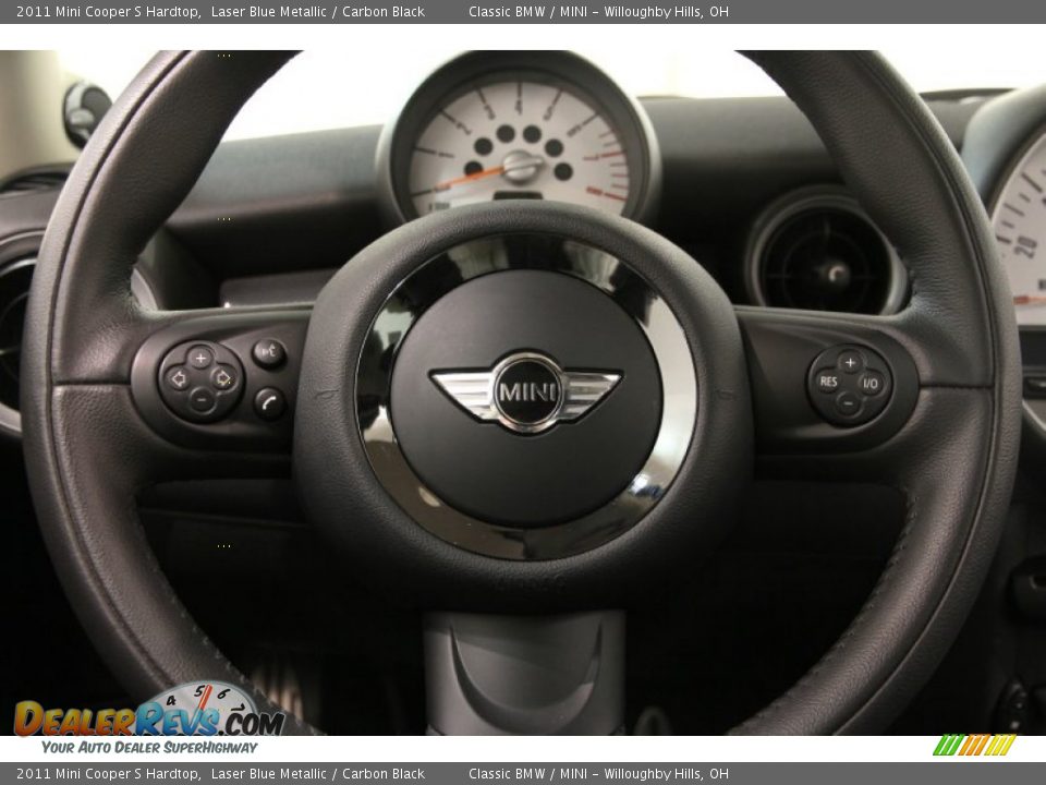 2011 Mini Cooper S Hardtop Steering Wheel Photo #7