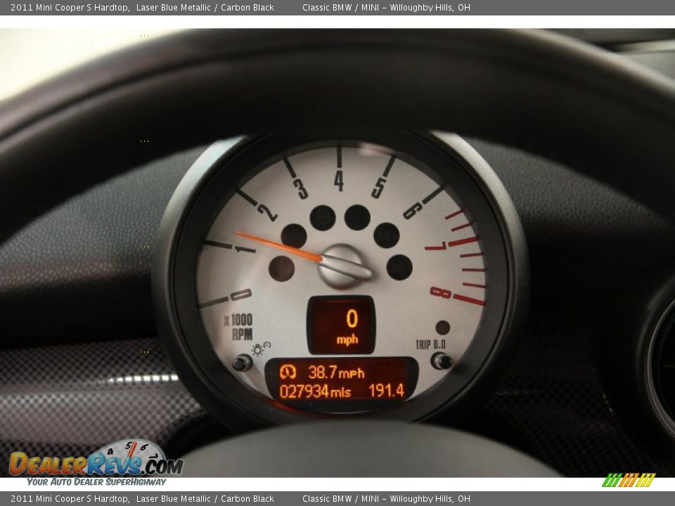 2011 Mini Cooper S Hardtop Gauges Photo #9