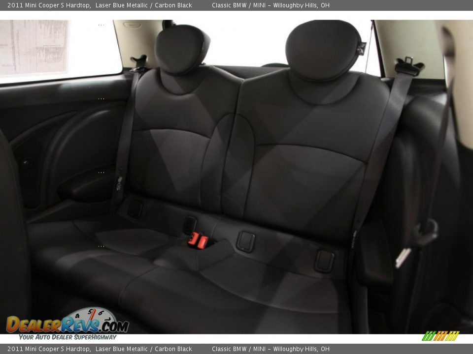 Rear Seat of 2011 Mini Cooper S Hardtop Photo #17