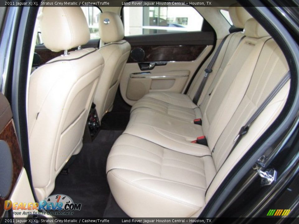 2011 Jaguar XJ XJ Stratus Grey Metallic / Cashew/Truffle Photo #4