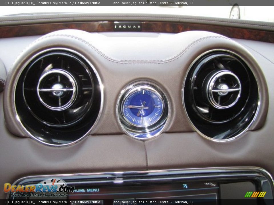2011 Jaguar XJ XJ Stratus Grey Metallic / Cashew/Truffle Photo #17