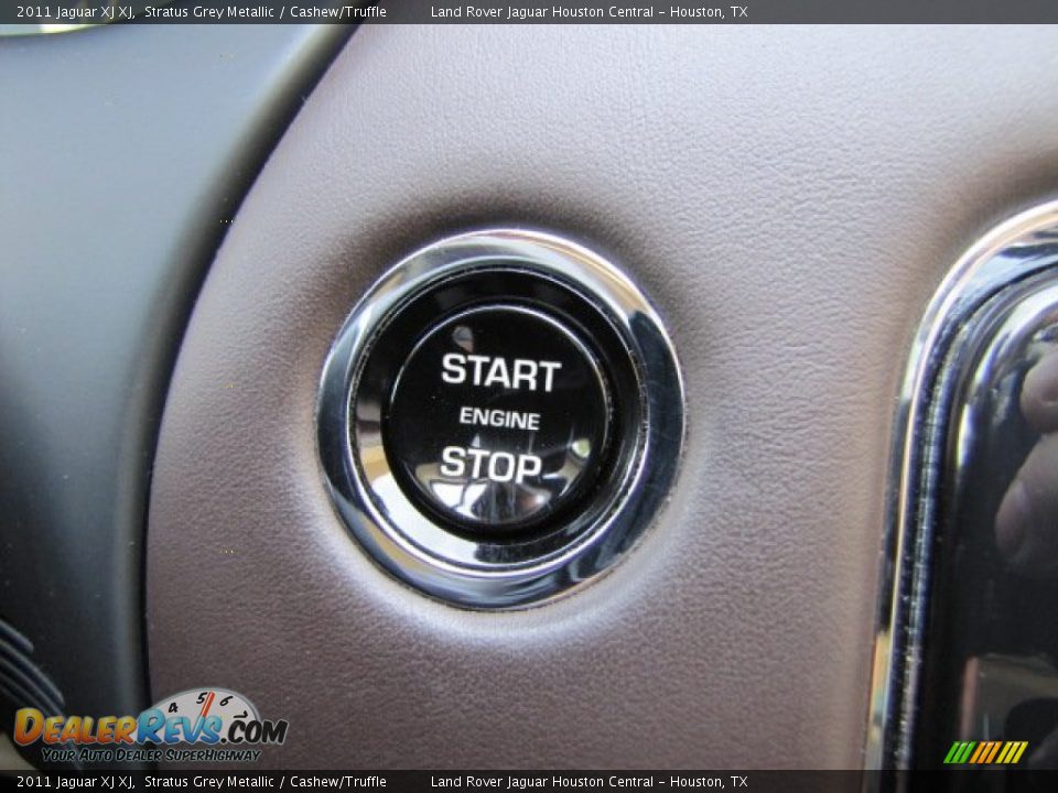 2011 Jaguar XJ XJ Stratus Grey Metallic / Cashew/Truffle Photo #18
