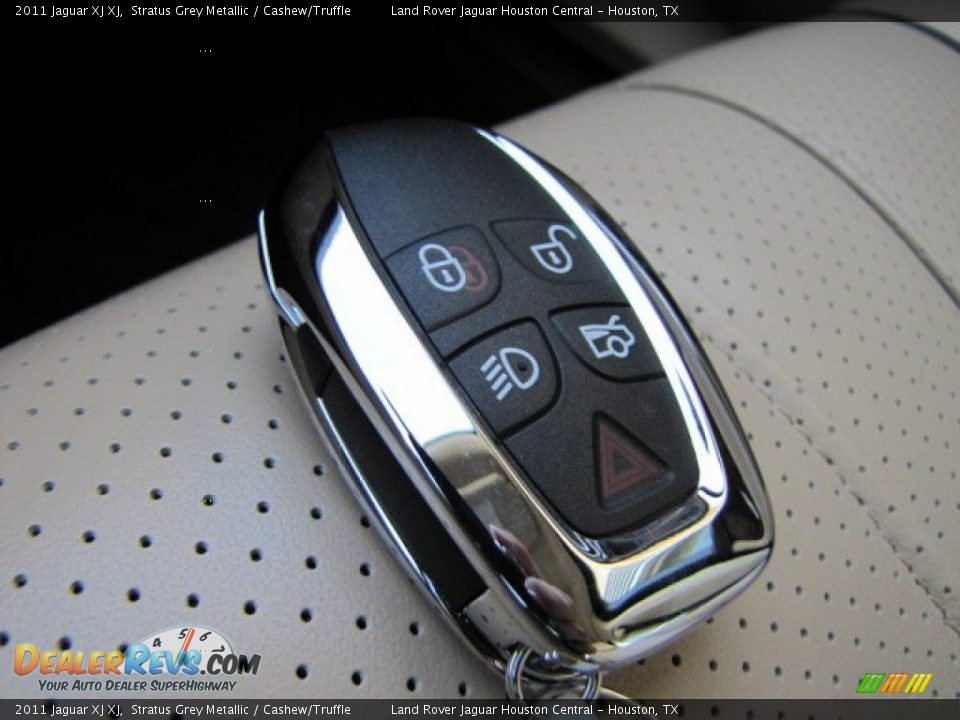 2011 Jaguar XJ XJ Stratus Grey Metallic / Cashew/Truffle Photo #19