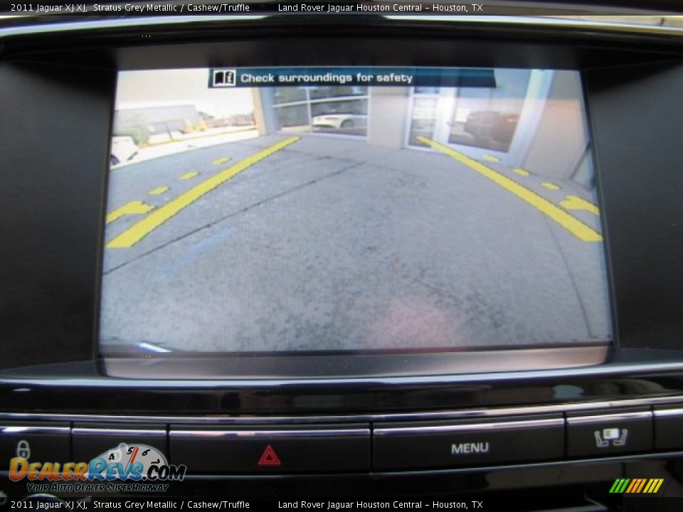 2011 Jaguar XJ XJ Stratus Grey Metallic / Cashew/Truffle Photo #21