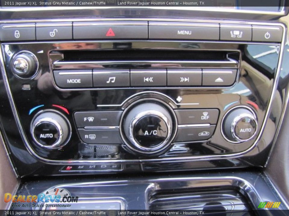 2011 Jaguar XJ XJ Stratus Grey Metallic / Cashew/Truffle Photo #23