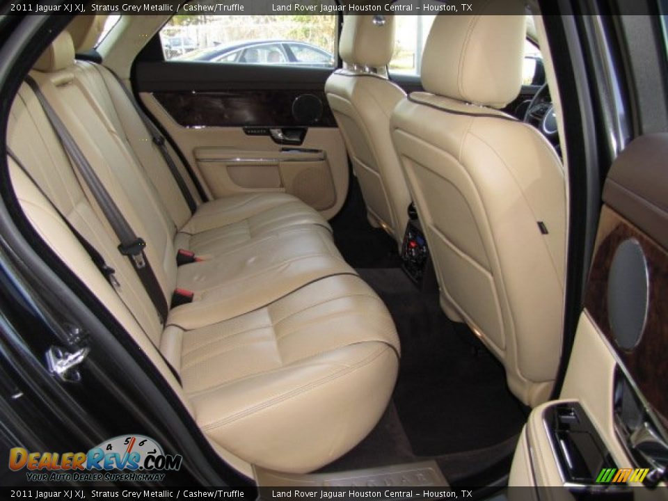 2011 Jaguar XJ XJ Stratus Grey Metallic / Cashew/Truffle Photo #29