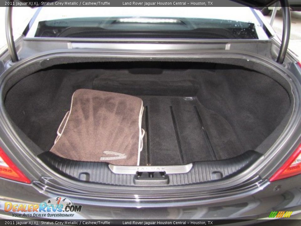 2011 Jaguar XJ XJ Stratus Grey Metallic / Cashew/Truffle Photo #31