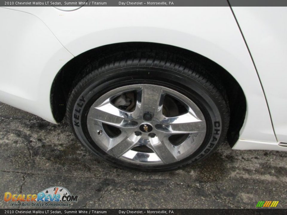 2010 Chevrolet Malibu LT Sedan Summit White / Titanium Photo #3