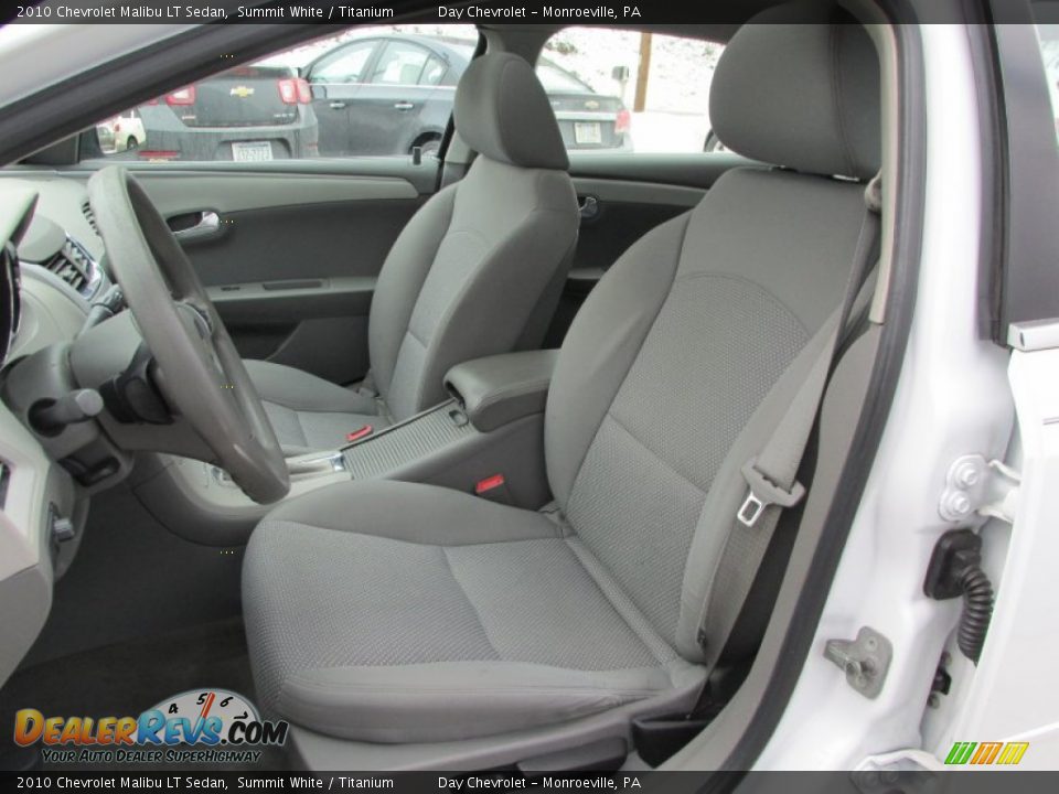 2010 Chevrolet Malibu LT Sedan Summit White / Titanium Photo #12