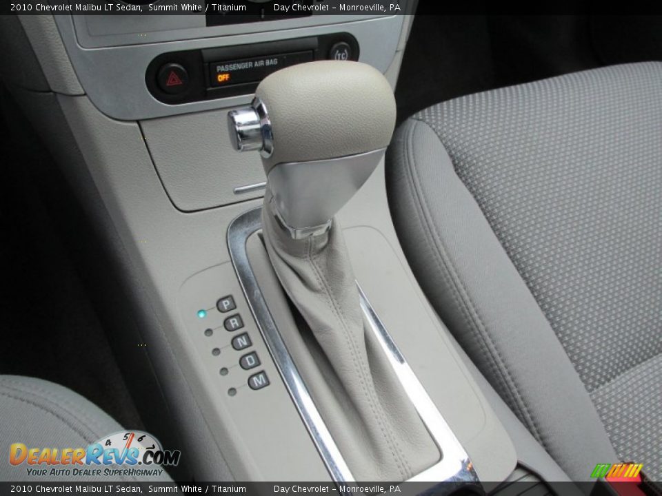 2010 Chevrolet Malibu LT Sedan Summit White / Titanium Photo #17