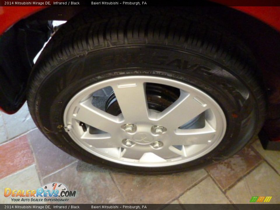 2014 Mitsubishi Mirage DE Wheel Photo #8