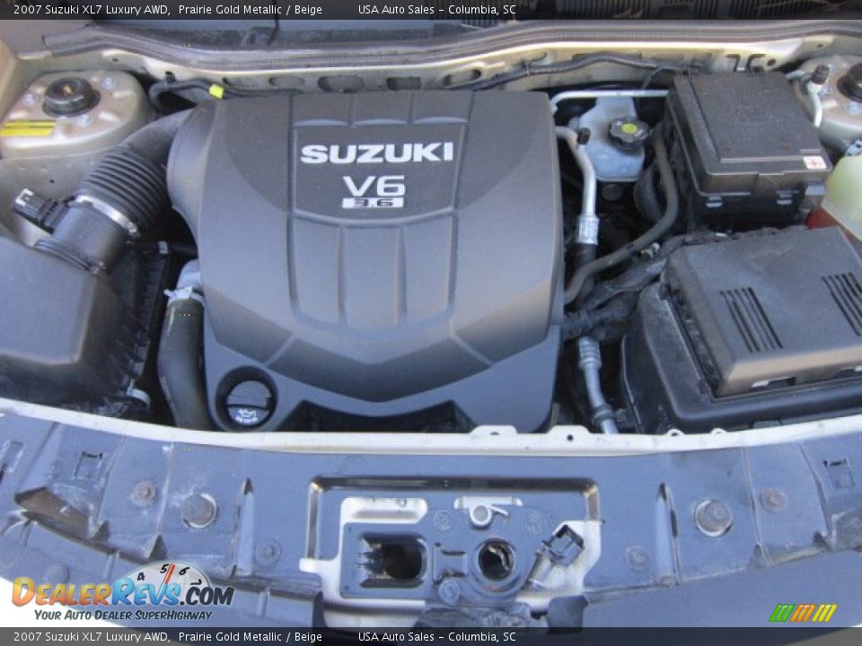 2007 Suzuki XL7 Luxury AWD Prairie Gold Metallic / Beige Photo #20