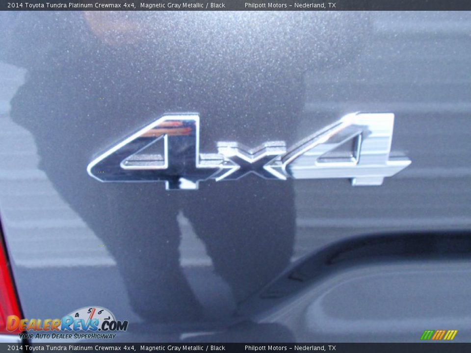 2014 Toyota Tundra Platinum Crewmax 4x4 Magnetic Gray Metallic / Black Photo #15