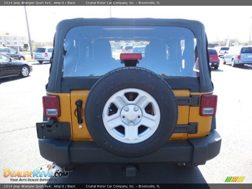 2014 Jeep Wrangler Sport 4x4 Amp'd / Black Photo #7