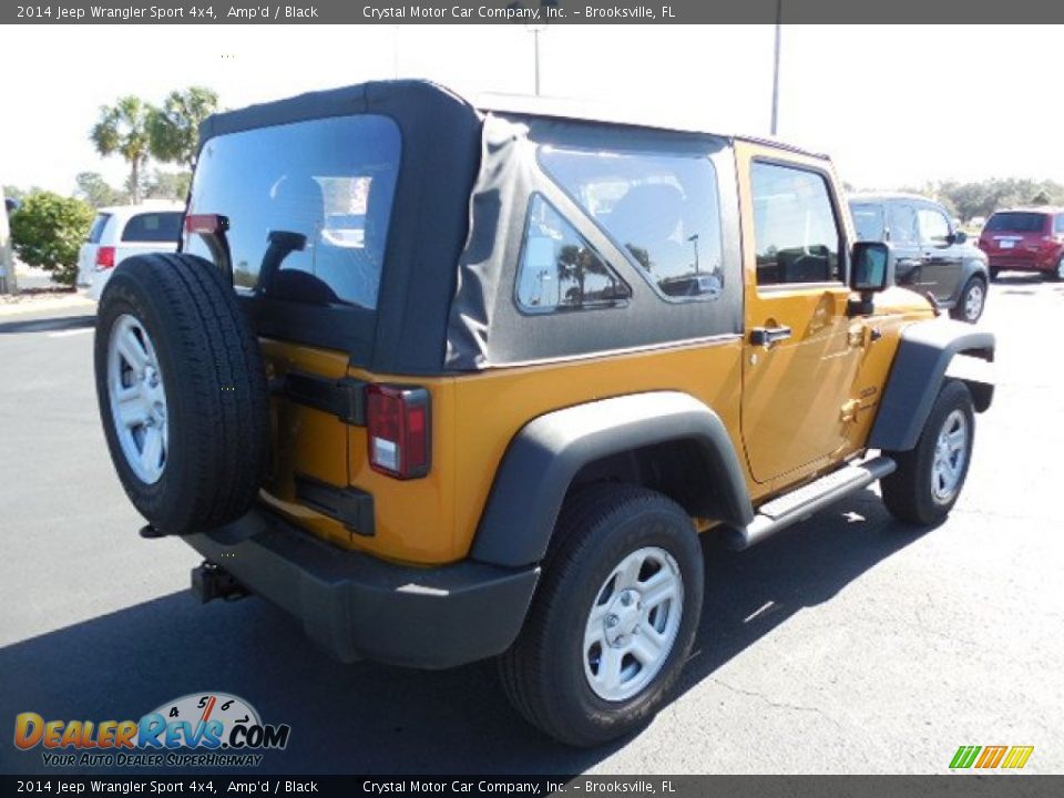 2014 Jeep Wrangler Sport 4x4 Amp'd / Black Photo #8