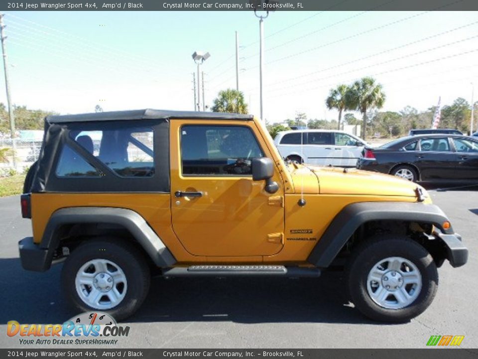 2014 Jeep Wrangler Sport 4x4 Amp'd / Black Photo #9