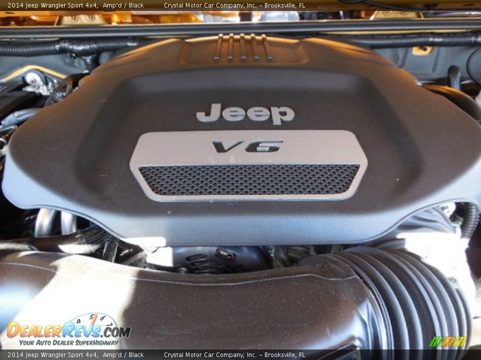 2014 Jeep Wrangler Sport 4x4 Amp'd / Black Photo #16