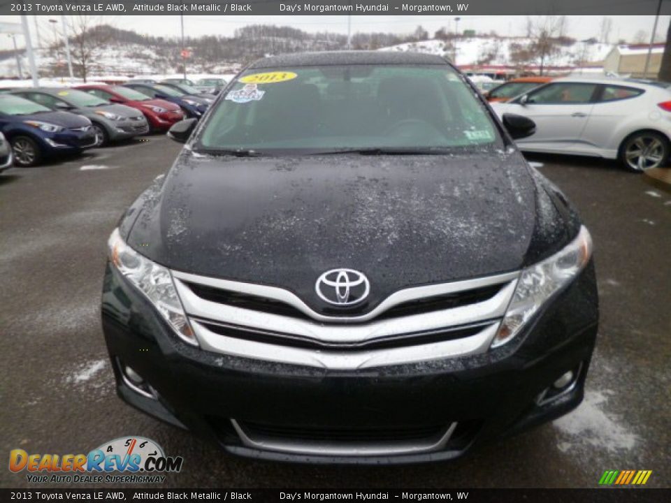 2013 Toyota Venza LE AWD Attitude Black Metallic / Black Photo #2