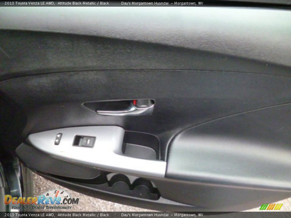 2013 Toyota Venza LE AWD Attitude Black Metallic / Black Photo #11